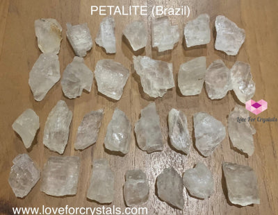 Petalite Raw (Brazil) Per Piece Stones