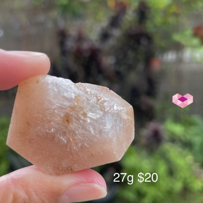 Pink Amethyst Druzy Freeform (Brazil) 27G 30Mm Raw Stones