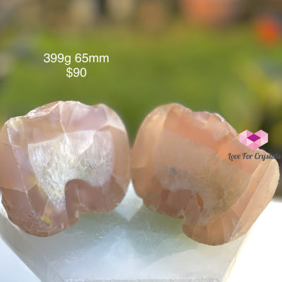 Pink Chalcedony Geode (Per Pair) Caves Geodes And Clusters