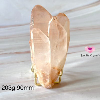 Pink Lemurian Abundance Quartz (Mineral Gallery) Brazil Crystals