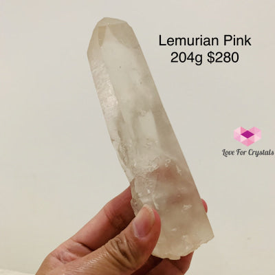 Pink Lemurian Seed Crystal (Brazil)