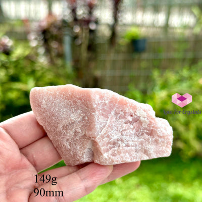Pink Opal Raw (Madagascar) Aaa Grade 149G 90Mm Crystals