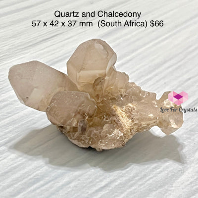 Quartz And Chalcedony  (South Africa)Collectors 57 X 42 37 Mm