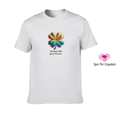 Rainbow Clover Blessings (Shirts of Fortune) by Fort M Treasures