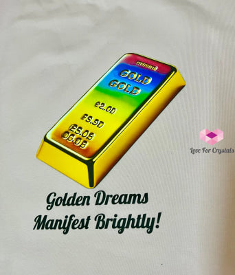 Rainbow Prosperity Gold Bar (Shirts of Fortune) by Fort M Treasures Pink L - Exclusive One Piece