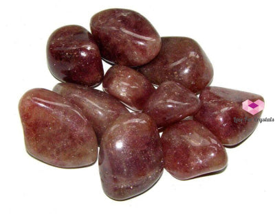 Raspberry Aventurine Tumbled (Brazil) Stones