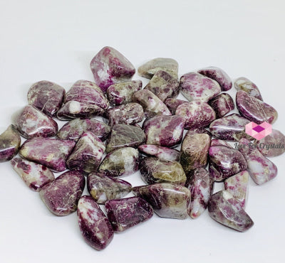 Red Tourmaline Tumbled Stones (Madagascar)