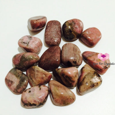 Rhodonite Tumbled (Australia) Pack Of 3 (A Grade) Stones