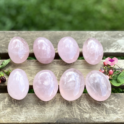 Rose Quartz Gallet Stone (Madagascar) Polished Stones