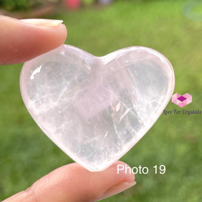 Rose Quartz Mini Hearts (30-45Mm)