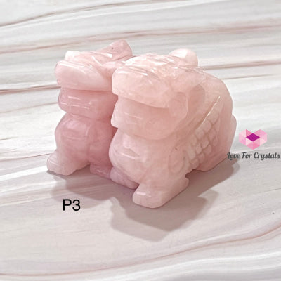 Rose Quartz Pixiu /Piyao 3 Photo