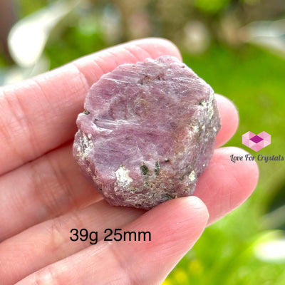 Ruby Record Keeper (Myanmar) 39G 25Mm Raw Crystals