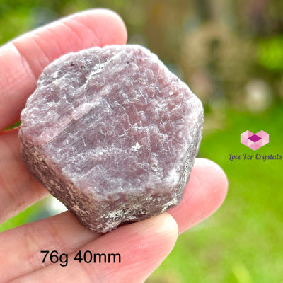 Ruby Record Keeper (Myanmar) 76G 40Mm Raw Crystals