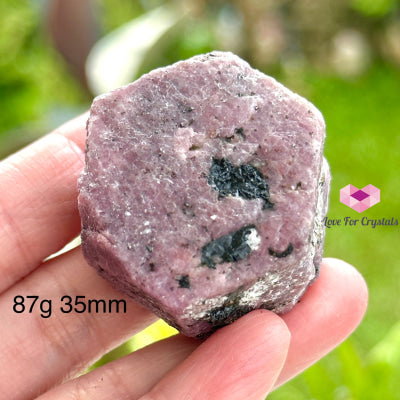 Ruby Record Keeper (Myanmar) 87G 35Mm Raw Crystals