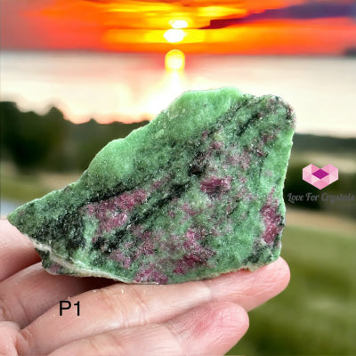 Ruby Zoisite Raw (Brazil) Photo 1 Crystals