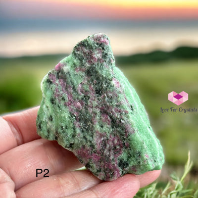 Ruby Zoisite Raw (Brazil) Photo 2 Crystals