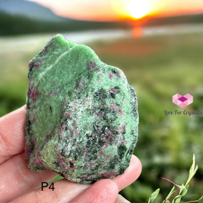 Ruby Zoisite Raw (Brazil) Photo 4 Crystals