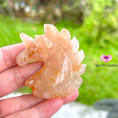 Sakura Agate Unicorn 50Mm