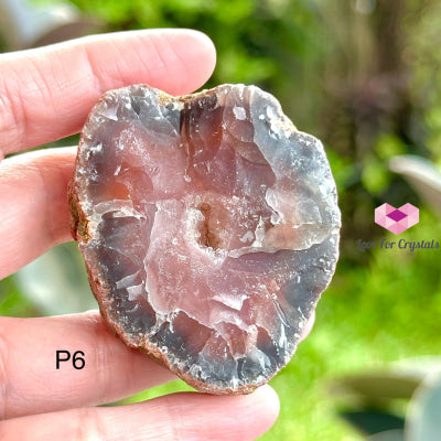 Sardonyx Raw Slice (50Mm) Photo 6 Crystals