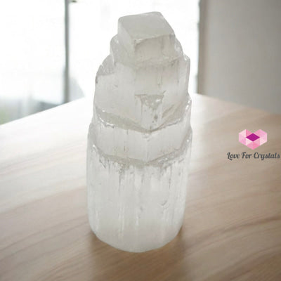 Selenite Tower 10Cm (Morocco)