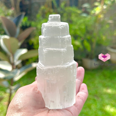 Selenite Tower 10Cm (Morocco)