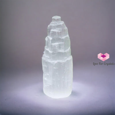 Selenite Tower Point (Morocco) 150Mm Points Crystal