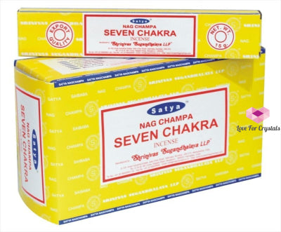 Seven Chakra Satya Incense Sticks