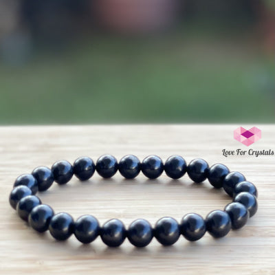 Shungite Bracelet 8Mm Bracelets & Bangles