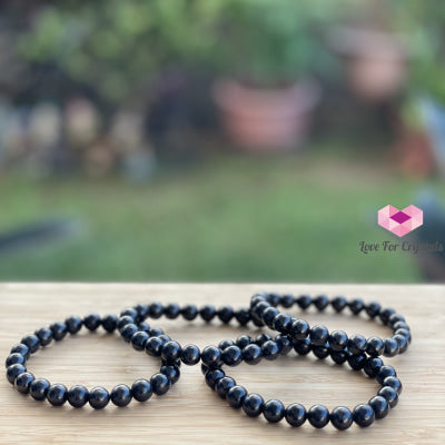 Shungite Bracelet 8Mm Bracelets & Bangles