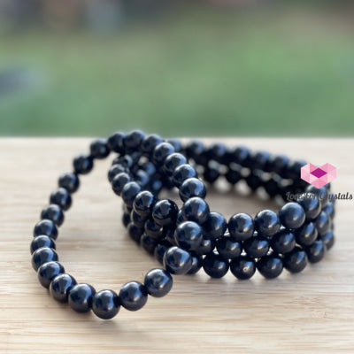 Shungite Bracelet 8Mm Bracelets & Bangles