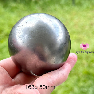 Shungite Sphere (Russia) 163G 50Mm Crystal Ball