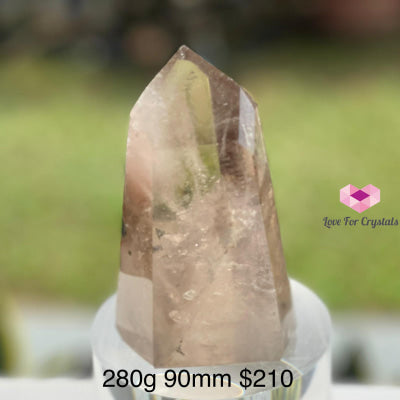 Smoky Quartz Polished Points Aaa (Brazil) 280G 90Mm