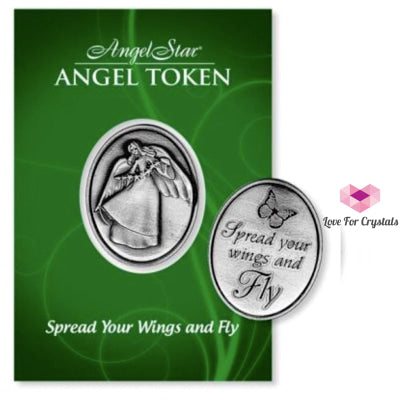 Spread Your Wings (Angel Token By Angel Star) 1 X 1.25 Inch Angels