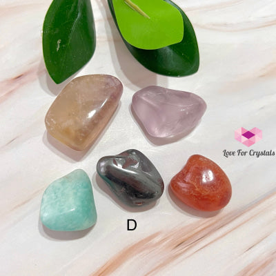 Study And Focus Crystal Remedy Set (5 Stones) D Sets