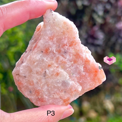 Sunstone Raw (Brazil)50-70Mm Photo 3 Crystals