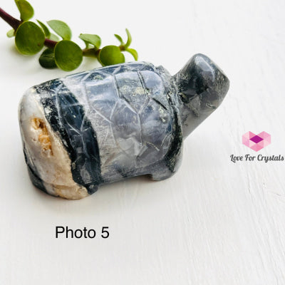 Turtles Hand Carved Photo 5 (Ocean Jasper)