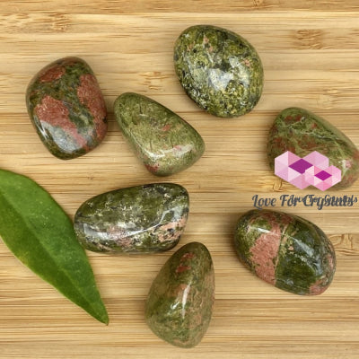 Unakite Tumbled (Pack Of 5) Stones