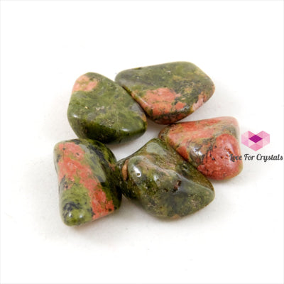 Unakite Tumbled (Pack Of 5) Stones