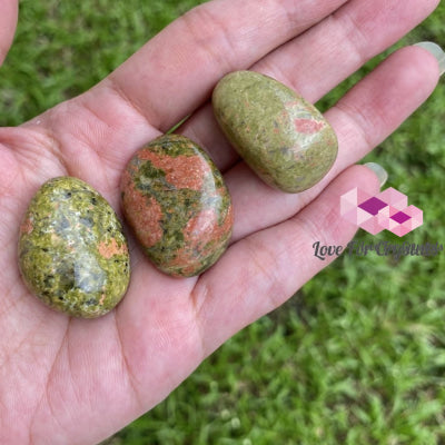 Unakite Tumbled (Pack Of 5) Stones