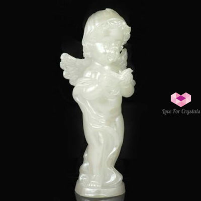 White Guardian Angel Candle Candles