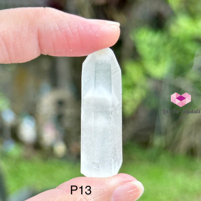 White Phantom Raw Point (Brazil) 40-50Mm Photo 13 Crystals