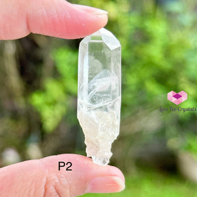 White Phantom Raw Point (Brazil) 40-50Mm Photo 2 Crystals