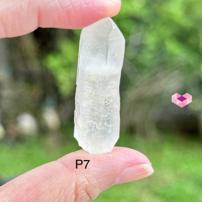 White Phantom Raw Point (Brazil) 40-50Mm Photo 7 Crystals