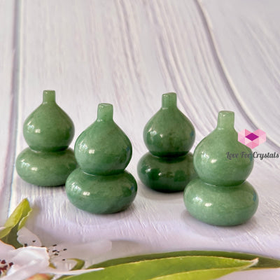 Wu Lou Hulu Crystal Gourd (Feng Shui) Green Aventurine Feng Shui