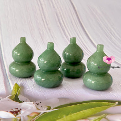 Wu Lou Hulu Crystal Gourd (Feng Shui) Green Aventurine Feng Shui